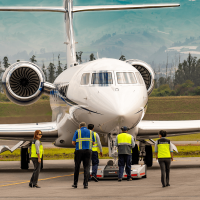 Ramp support and airport coordination for business aviation in Ecuador